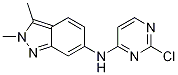 PI-46080 N-(2-Chloropyrimidin-4-yl)-2,3-dimethyl-2H-indazol-6-amine (444731-74-2)