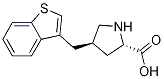 PI-46368 (2S,4R)-4-(Benzo[b]thiophen-3-ylmethyl)pyrrolidine-2-carboxylic acid (1049753-14-1)