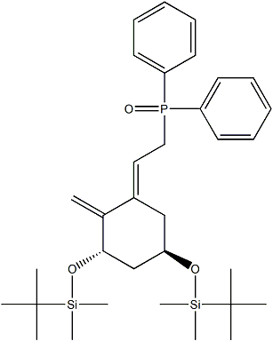 PI-46429 Tert-butyl-[(1R,3S,5Z)-3-[tert-butyl(dimethyl)silyl]oxy-5-(2-diphenylphosphorylethylidene)-4-methylidenecyclohexyl]oxy-dimethylsilane (81522-68-1)