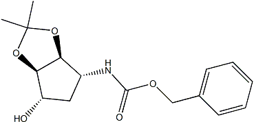 PI-46479 N-[(3As,4R,6S,6Ar)-Tetrahydro-6-Hydroxy-2,2-Dimethyl-4H-Cyclopenta-1,3-Dioxol-4-Yl]Carbamicacid Phenylmethyl Ester (274693-53-7)