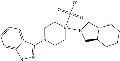 PI-46482 (3Ar,7Ar)-4'-(1,2-Benzisothiazol-3-Yl)Octahydrospiro[2H-Isoindole-2,1'-Piperazinium] Methanesulfonate (186204-37-5)