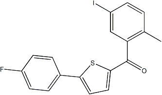 PI-46490 2-(5-Iodo-2-Methylbenzoyl)-5-(4-Fluorophenyl)Thiophene (1071929-08-2)