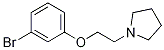PI-47282 1-[2-(3-Bromophenoxy)ethyl]pyrrolidine (23136-18-7)