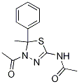 PI-47405 N-(4-Acetyl-5-methyl-5-phenyl-4,5-dihydro-1,3,4-thiadiazol-2-yl)acetamide (72926-24-0)