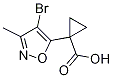 PI-47810 1-(4-Bromo-3-methylisoxazol-5-yl)cyclopropanecarboxylic acid (1380090-08-3)