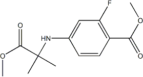 PI-48034 Methyl 2-fluoro-4-[(1-methoxy-2-methyl-1-oxopropan-2-yl)amino]benzoate (1802242-47-2)