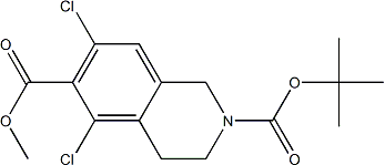 PI-48102 2-Tert-Butyl 6-methyl 5,7-dichloro-3,4-dihydroisoquinoline-2,6(1H)-dicarboxylate (851784-80-0)