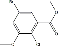 PI-48122 Methyl 5-bromo-2-chloro-3-methoxybenzoate (697762-67-7)