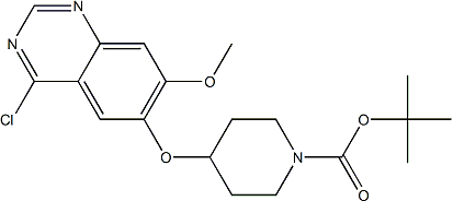 PI-48145 Tert-Butyl 4-((4-chloro-7-methoxyquinazolin-6-yl)oxy)piperidine-1-carboxylate (612501-45-8)