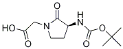 PI-48216 (S)-2-(3-((Tert-Butoxycarbonyl)amino)-2-oxopyrrolidin-1-yl)acetic acid (79839-26-2)