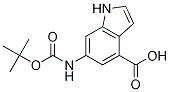 PI-48232 6-((Tert-Butoxycarbonyl)amino)-1H-indole-4-carboxylic acid (948015-63-2)