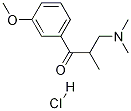 PI-48333 3-(Dimethylamino)-1-(3-methoxyphenyl)-2-methylpropan-1-one hydrochloride (37951-53-4)