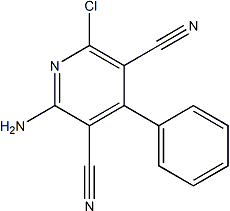 PI-48416 2-Amino-6-chloro-4-phenylpyridine-3,5-dicarbonitrile (96583-92-5)