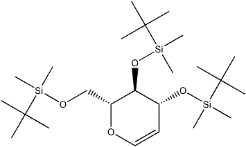 PI-48800 [(2R,3R,4R)-3,4-bis[[tert-butyl(dimethyl)silyl]oxy]-3,4-dihydro-2H-pyran-2-yl]methoxy-tert-butyl-dimethylsilane (79999-47-6)