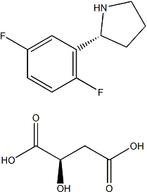 PI-48807 (R)-2-(2,5-Difluorophenyl)pyrrolidine (R)-2-hydroxysuccinate (1919868-77-1)