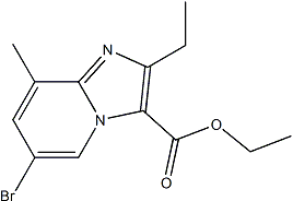 PI-48809 Ethyl 6-bromo-2-ethyl-8-methylimidazo[1,2-a]pyridine-3-carboxylate (2416792-31-7)