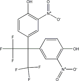PI-49002 2,2-Bis(3-nitro-4-hydroxyphenyl)hexafluoropropane (73340-33-7)