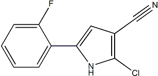 PI-49050 2-Chloro-5-(2-fluorophenyl)-1H-pyrrole-3-carbonitrile (1240948-72-4)
