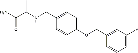 PI-49116 Propanamide, 2-[[[4-[(3-fluorophenyl)methoxy]phenyl]methyl]amino]- (174756-44-6)