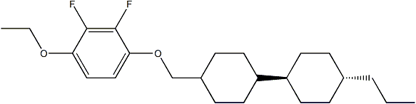 PI-49202 1-Ethoxy-2,3-difluoro-4-[[(trans,trans)-4'-propyl[1,1'-bicyclohexyl]-4-yl]methoxy]benzene (123560-52-1)