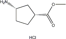 PI-49240 (1R,3S)-Methyl 3-aminocyclopentanecarboxylate hydrochloride (180196-56-9)