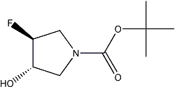 PI-49296 (3S,4S)-Tert-Butyl 3-fluoro-4-hydroxypyrrolidine-1-carboxylate (1174020-51-9)