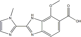 PI-49299 7-methoxy-2-(1-methylimidazol-2-yl)benzimidazole-6-carboxylic acid (752986-89-3)
