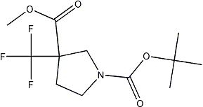 PI-49320 1-Tert-butyl 3-methyl 3-(trifluoromethyl)pyrrolidine-1,3-dicarboxylate (1823256-51-4)
