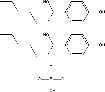 PI-49386 4-(2-(Butylamino)-1-hydroxyethyl)phenol hemisulfate (5716-20-1)