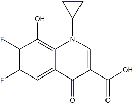 PI-49751 1-Cyclopropyl-6,7-difluoro-8-hydroxy-4-oxo-1,4-dihydroquinoline-3-carboxylic acid (154093-72-8)