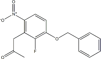 PI-49766 1-(3-(Benzyloxy)-2-fluoro-6-nitrophenyl)propan-2-one (288385-98-8)