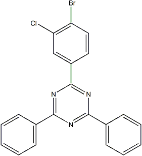 PI-50706 2-(4-Bromo-3-chlorophenyl)-4,6-diphenyl-1,3,5-triazine (2425604-94-8)