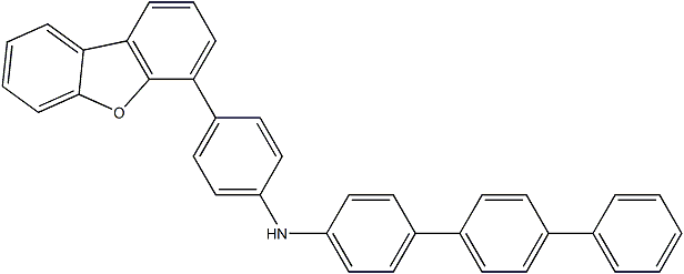 PI-50783 N-(4-(Dibenzo[b,d]furan-4-yl)phenyl)-[1,1':4',1''-terphenyl]-4-amine (1228468-73-2)
