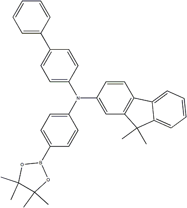 PI-50803 N-([1,1'-biphenyl]-4-yl)-9,9-dimethyl-N-(4-(4,4,5,5-tetramethyl-1,3,2-dioxaborolan-2-yl)phenyl)-9H-fluoren-2-amine (1347758-80-8)