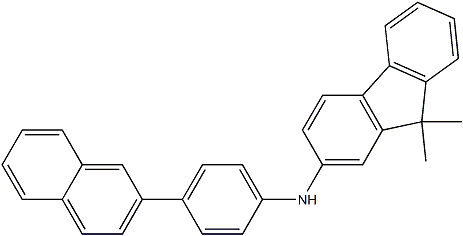 PI-50810 9,9-dimethyl-N-(4-(naphthalen-2-yl)phenyl)-9H-fluorene-2-amine (1456702-54-7)
