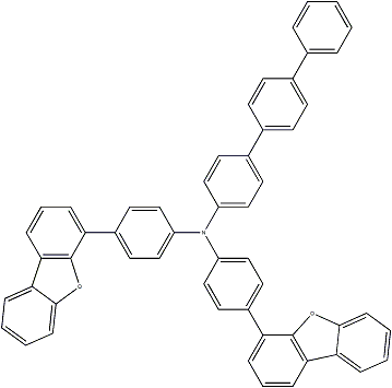 PI-50817 N,N-bis(4-dibenzofuran-4-ylphenyl)-4-(4-phenylphenyl)aniline (1198399-61-9)