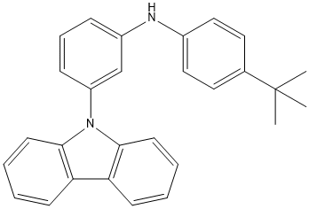 PI-50939 N-(4-tert-butylphenyl)-3-(9H-carbazol-9-yl)aniline (1232042-36-2)