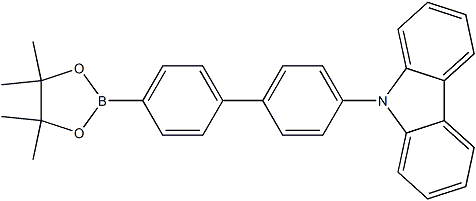 PI-50940 9-(4'-(4,4,5,5-tetramethyl-1,3,2-dioxaborolan-2-yl)-[1,1'-biphenyl]-4-yl)-9H-carbazole (1311408-02-2)