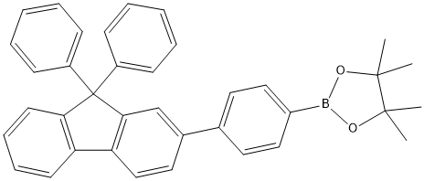 PI-50946 2-(4-(9,9-diphenyl-9H-fluoren-2-yl)phenyl)-4,4,5,5-tetramethyl-1,3,2-dioxaborolane (1813574-72-9)