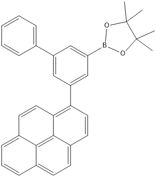 PI-50952 4,4,5,5-tetramethyl-2-(5-(pyren-1-yl)-[1,1'-biphenyl]-3-yl)-1,3,2-dioxaborolane (2445295-53-2)