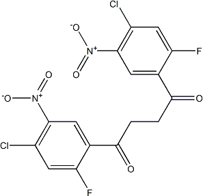 PI-51055 1,4-Butanedione, 1,4-bis(4-chloro-2-fluoro-5-nitrophenyl)- (1292836-19-1)