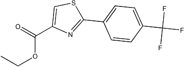 PI-51138 Ethyl 2-[4-(trifluoromethyl)phenyl]-1,3-thiazole-4-carboxylate (175204-88-3)