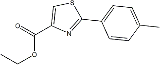 PI-51170 Ethyl 2-(4-methylphenyl)-thiazole-4-carboxylate (132089-32-8)