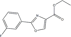 PI-51193 2-(3-Fluoro-phenyl)-oxazole-4-carboxylic acid ethyl ester (885272-98-0)