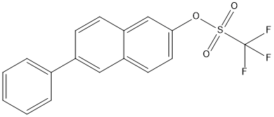 PI-51216 6-phenyl-2-trifluoromethanesulfonyloxynaphthalene (1207386-46-6)