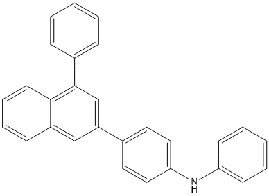 PI-51221 phenyl-{4-(1-phenyl-naphthalen-3-yl)-phenyl}-amine (1345860-74-3)