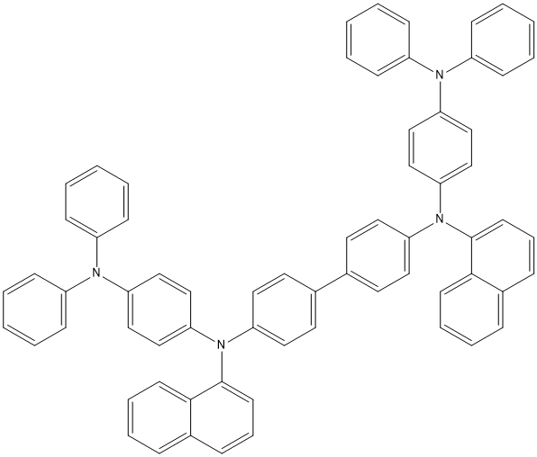 PI-51294 N1,N1'-([1,1'-Biphenyl]-4,4'-diyl)bis(N1-(naphthalen-1-yl)-N4,N4-diphenylbenzene-1,4-diamine) (910058-11-6)