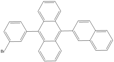 PI-51310 9-(3-Bromophenyl)-10-(naphthalen-2-yl)anthracene (943861-20-9)