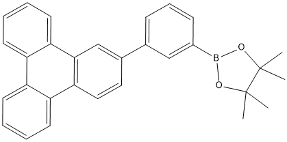 PI-51319 4,4,5,5-Tetramethyl-2-(3-(triphenylen-2-yl)phenyl)-1,3,2-dioxaborolane (1115639-92-3)