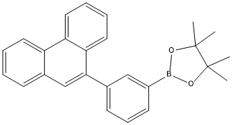 PI-51341 4,4,5,5-Tetramethyl-2-(3-(phenanthren-9-yl)phenyl)-1,3,2-dioxaborolane (1417522-96-3)